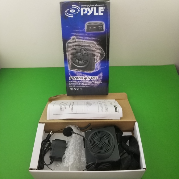 PWMA50B Portable Waist-Band Portable PA System Mic +Rechargeable Batteries - Picture 1 of 7